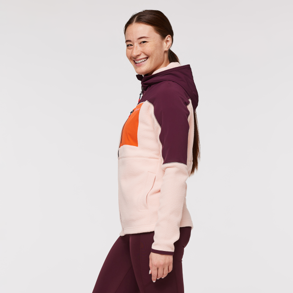 Abrazo Fleece Hooded Full-Zip Jacket - Women's